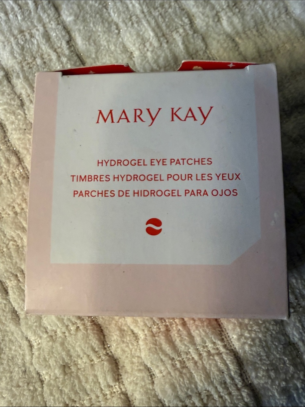 Mary Kay Hydrogel Eye Patches - Light Pink & White